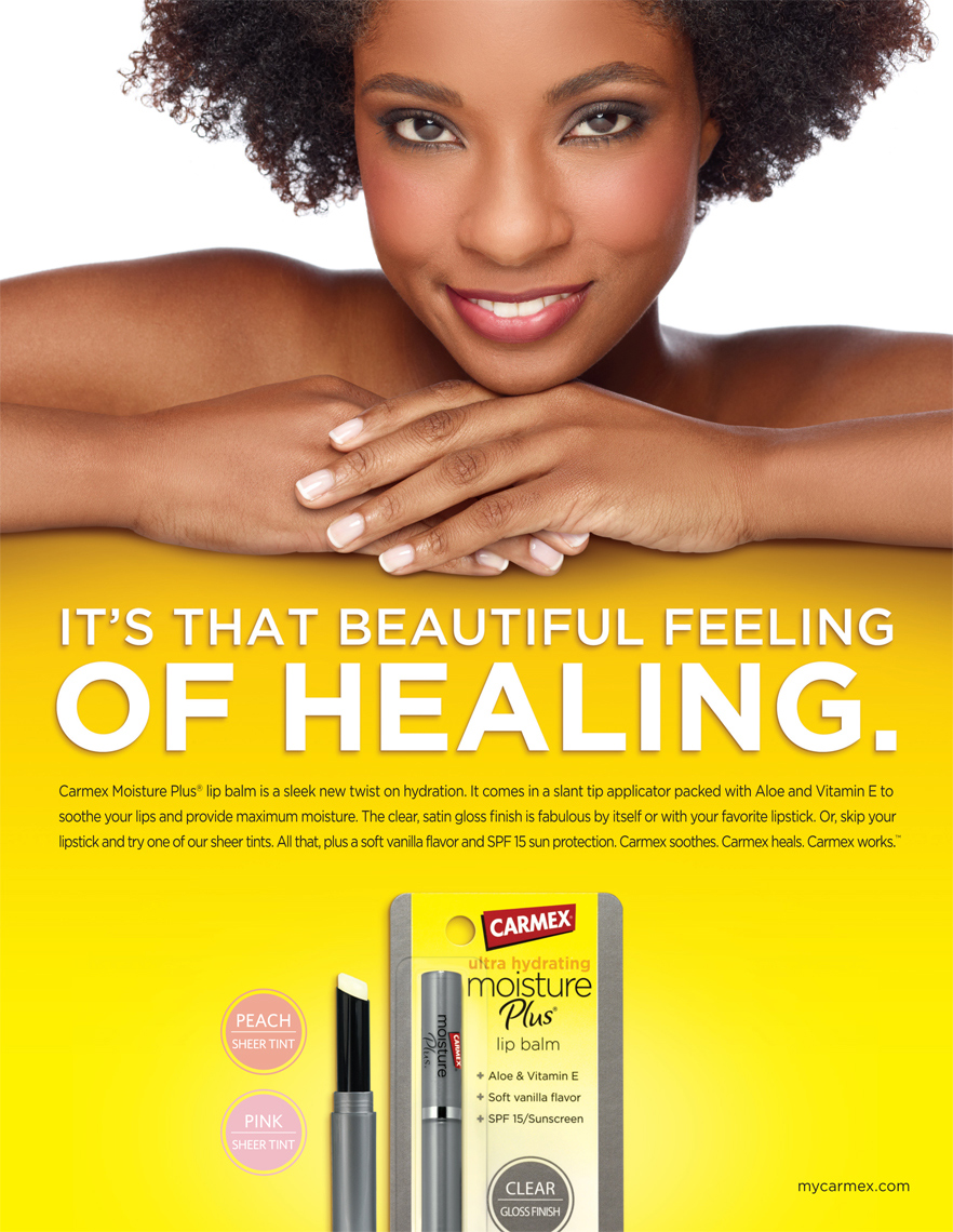 Carmex Black Woman Beautiful Skin manicure Beauty
