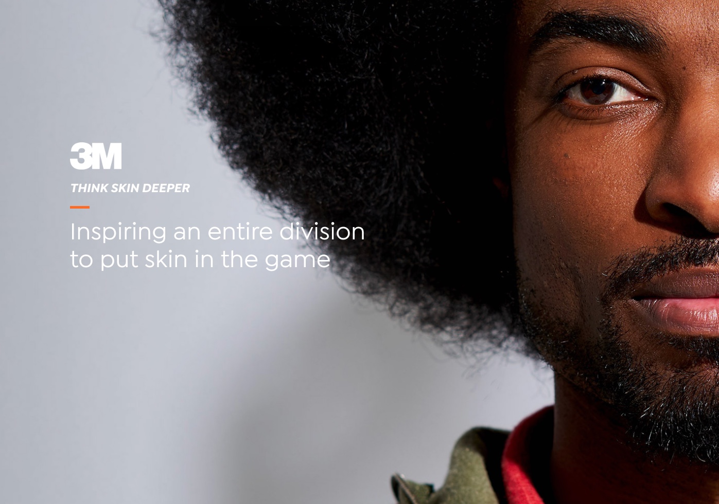 3M Skin - African American Man with big hair