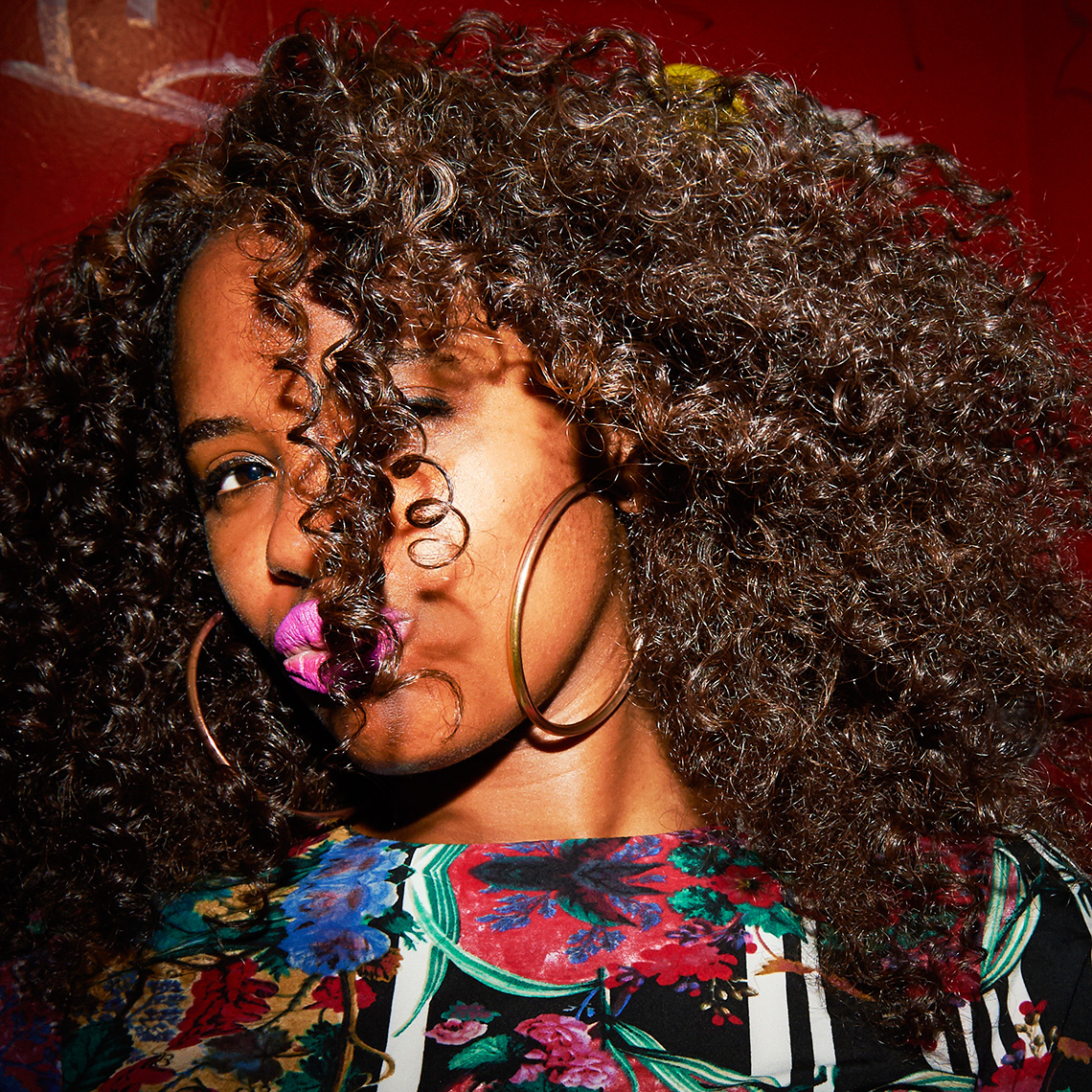 Tonysha Nelson P-Funk Singer Vocalist Curls