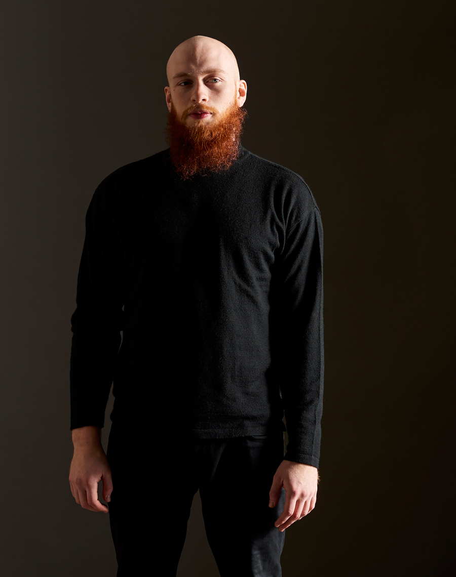 Cooper Red Beard on Black